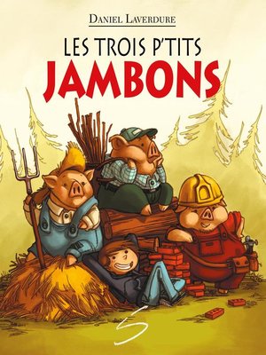 cover image of Les trois p'tits jambons